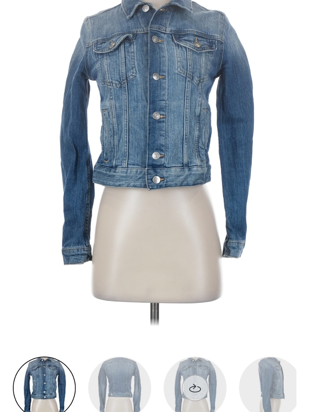 H&M Blue Denim Jean Jacket